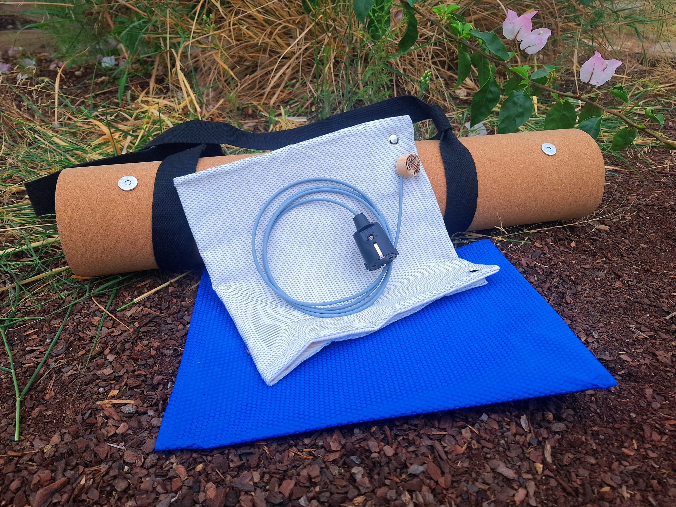 Tapete de Yoga de Cortiça Grounding