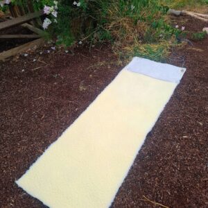 Tapete de Yoga de Lã Natural Grounding